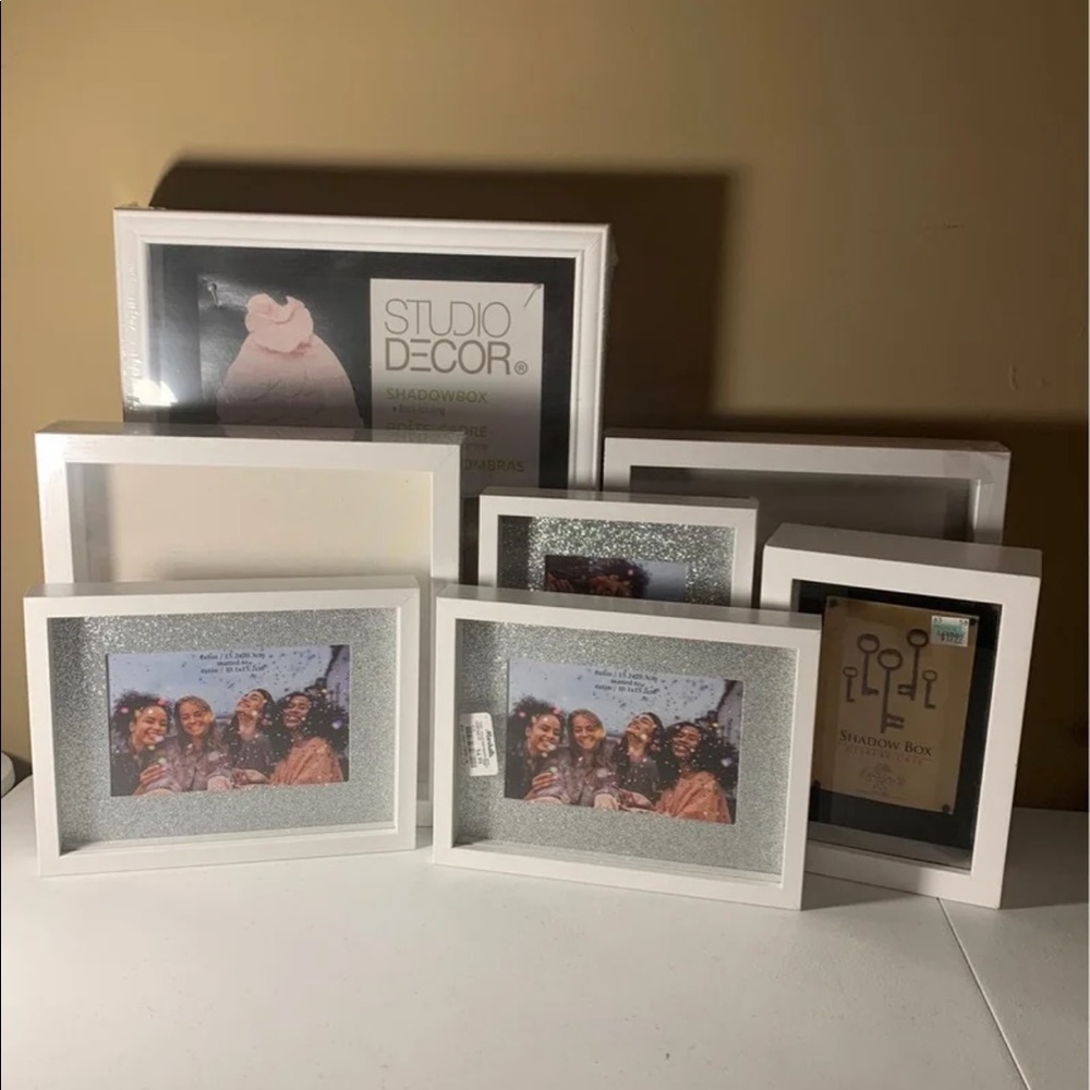 7 Shadowboxes/Frames